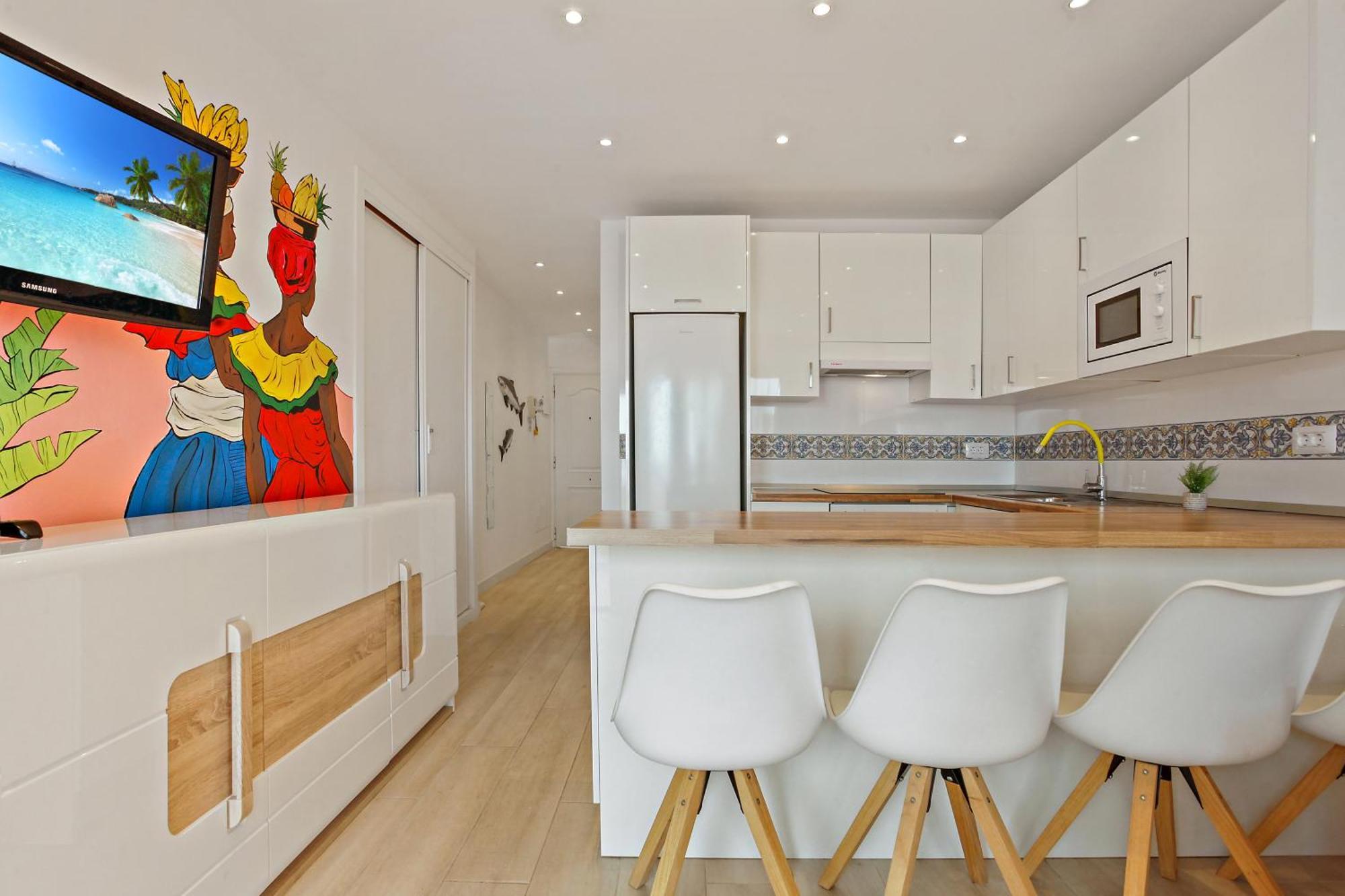 1 Bedroom Giuly Sea Views In Los Cristianos Los Cristianos  Bagian luar foto